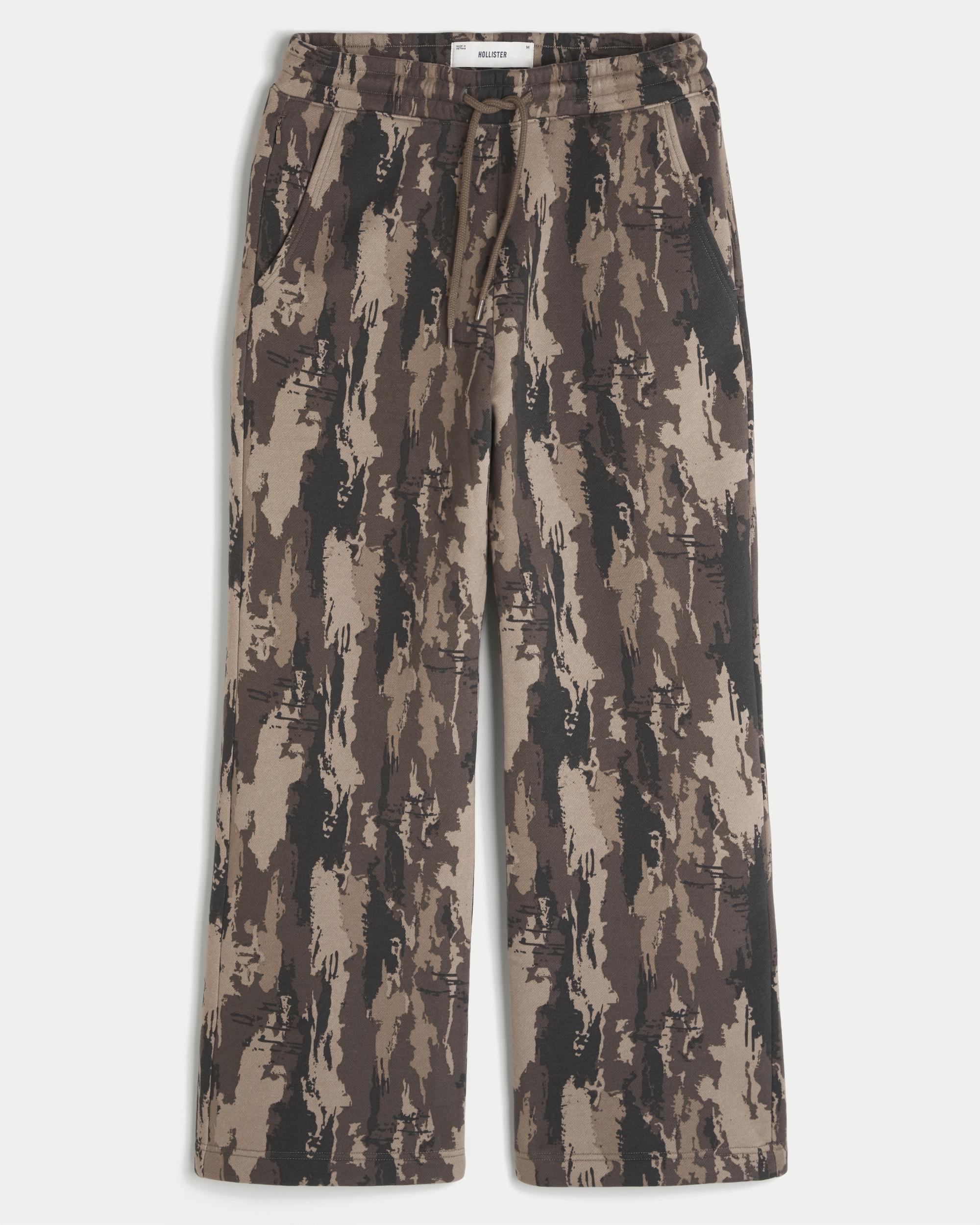 Applique Graphic Bootcut Sweatpants Product Image