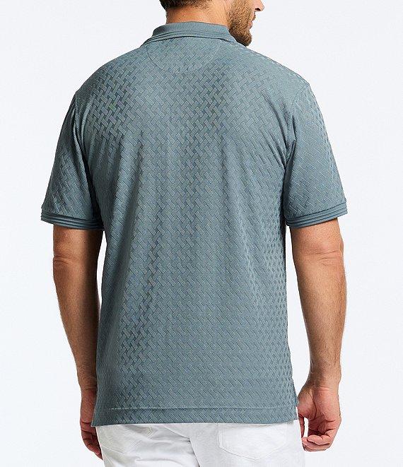Robert Graham Elias Stretch Short Sleeve Polo Shirt Product Image