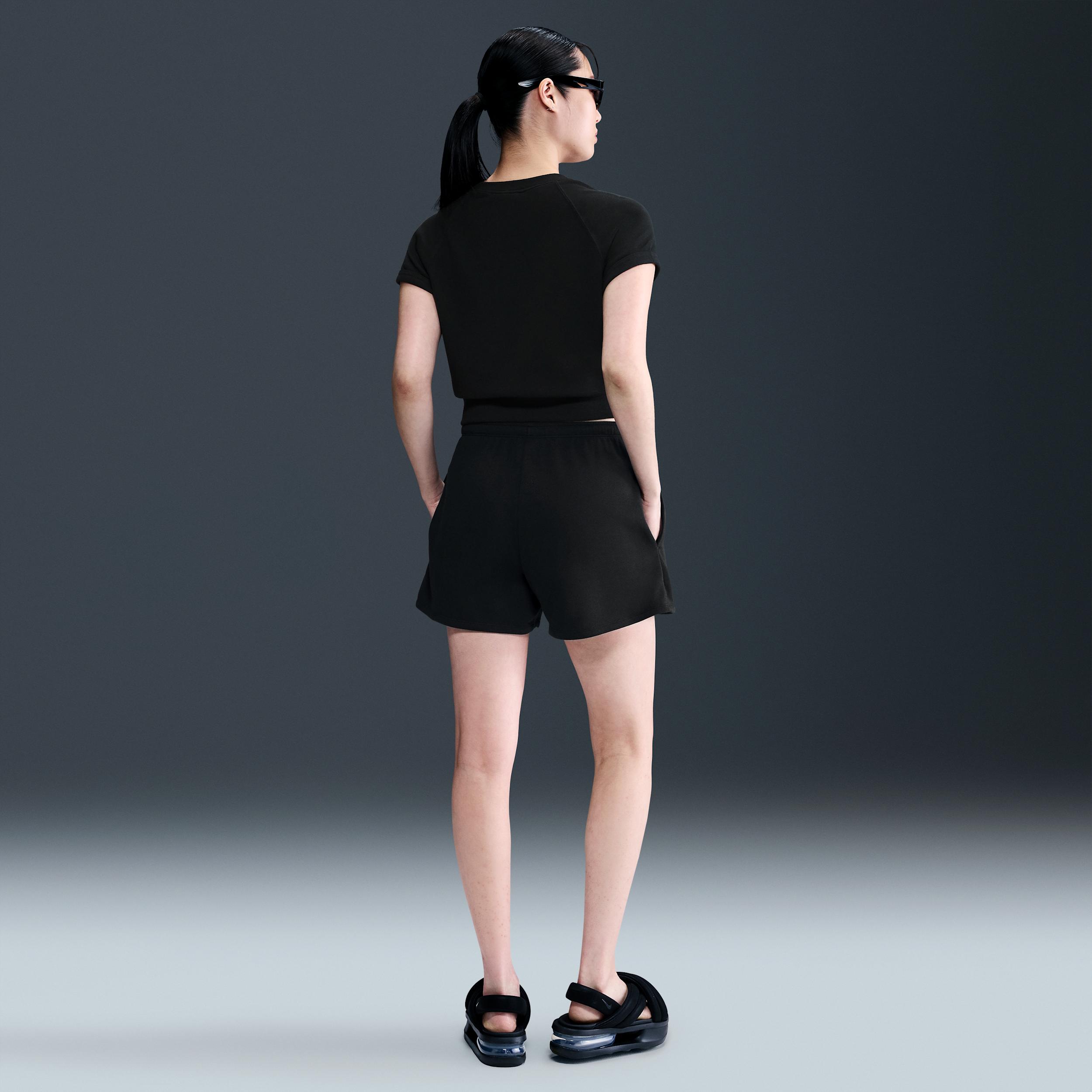 Women's Nike Sportswear Chill Terry Short-Sleeve French Terry Top Product Image