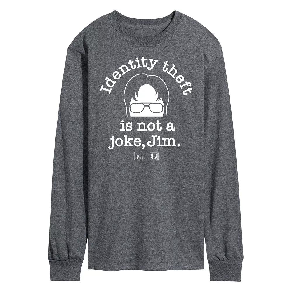 Men's The Office Identity Theft Long Sleeve Tee,  Product Image