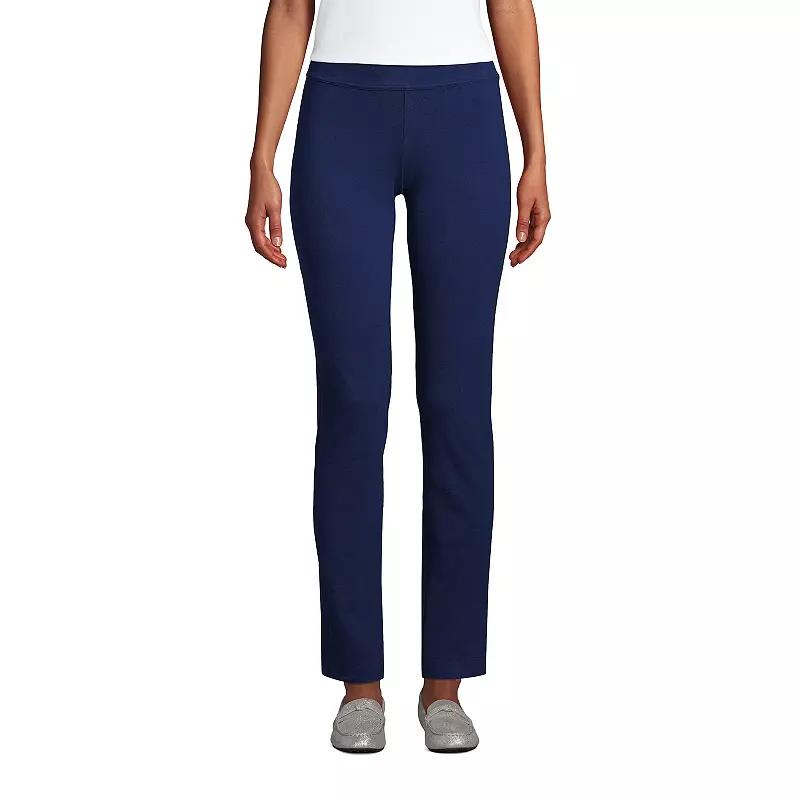 Petite Lands' End Starfish Slim Cut Pull-On Pants, Women's,  Product Image