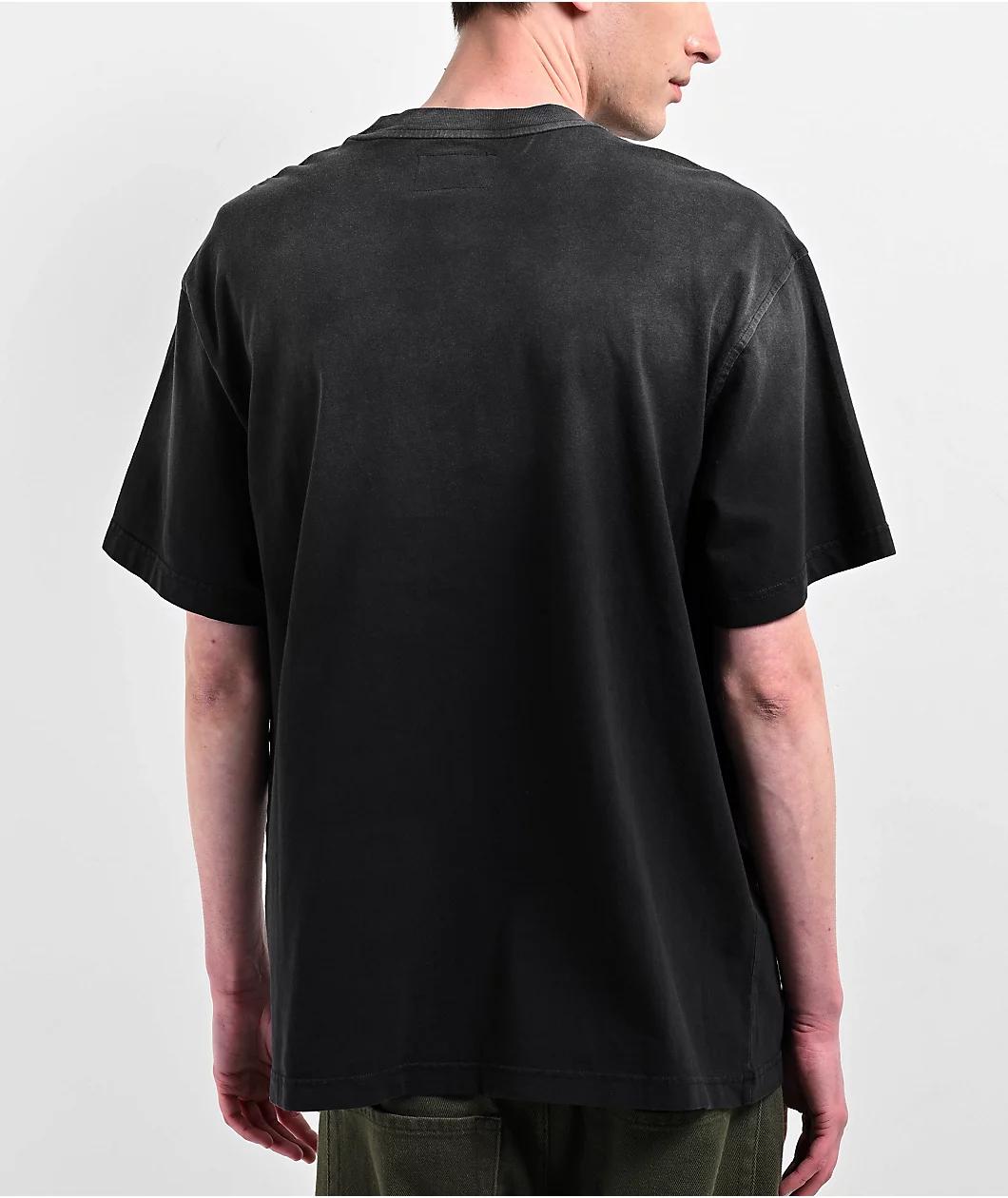 Welcome Vamp Enzyme Black Wash T-Shirt Product Image