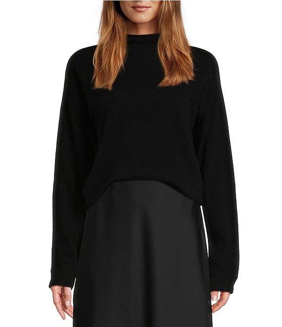 Antonio Melani Jessica Mock Neck Cashmere Sweater Product Image