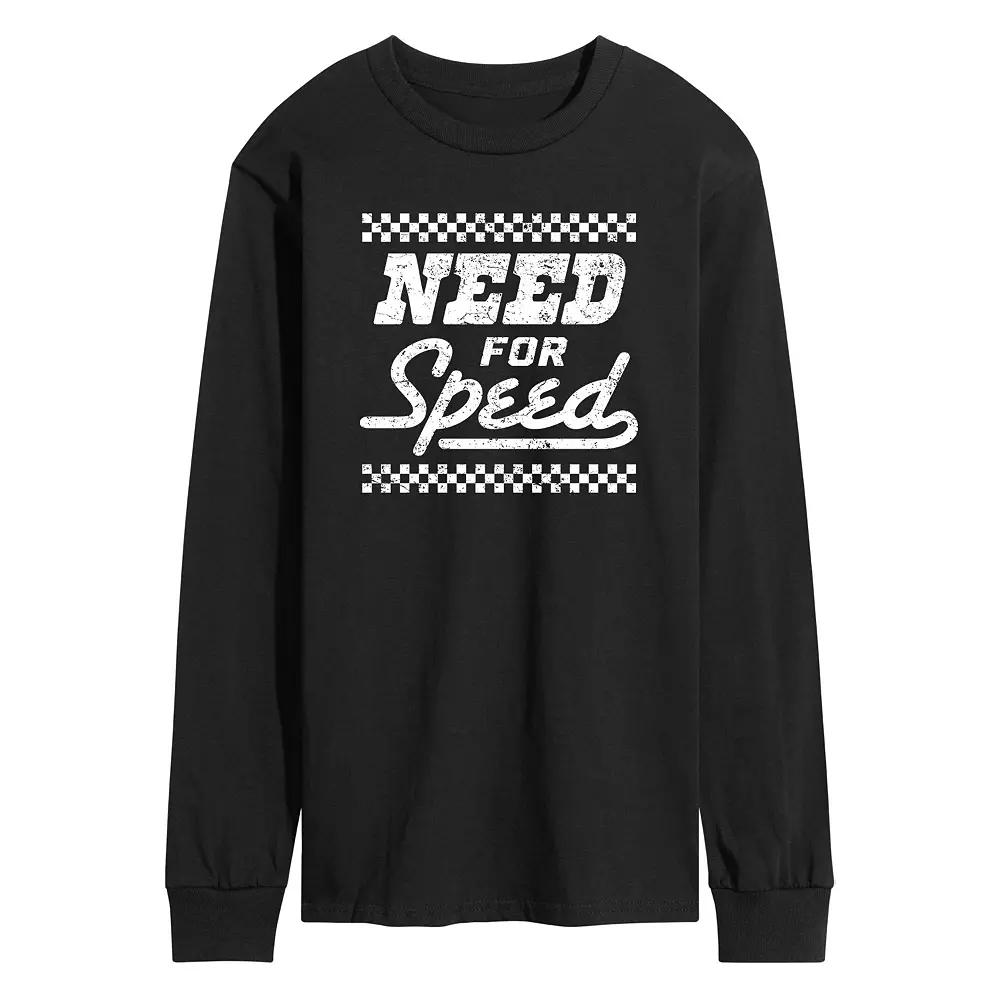 Men's Need for Speed Long Sleeve Graphic Tee,  Product Image