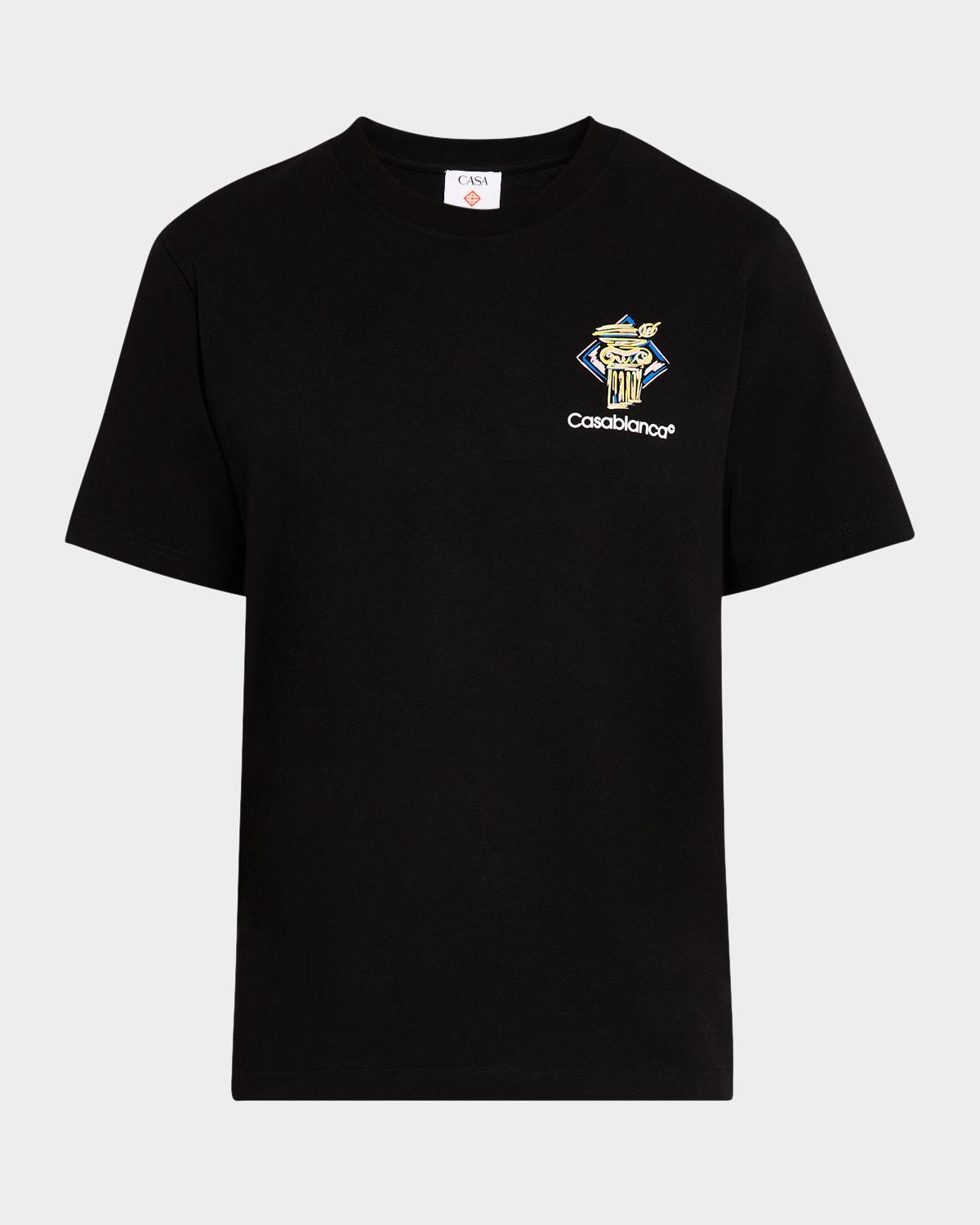 Mens Diamond Column Printed T-Shirt Product Image