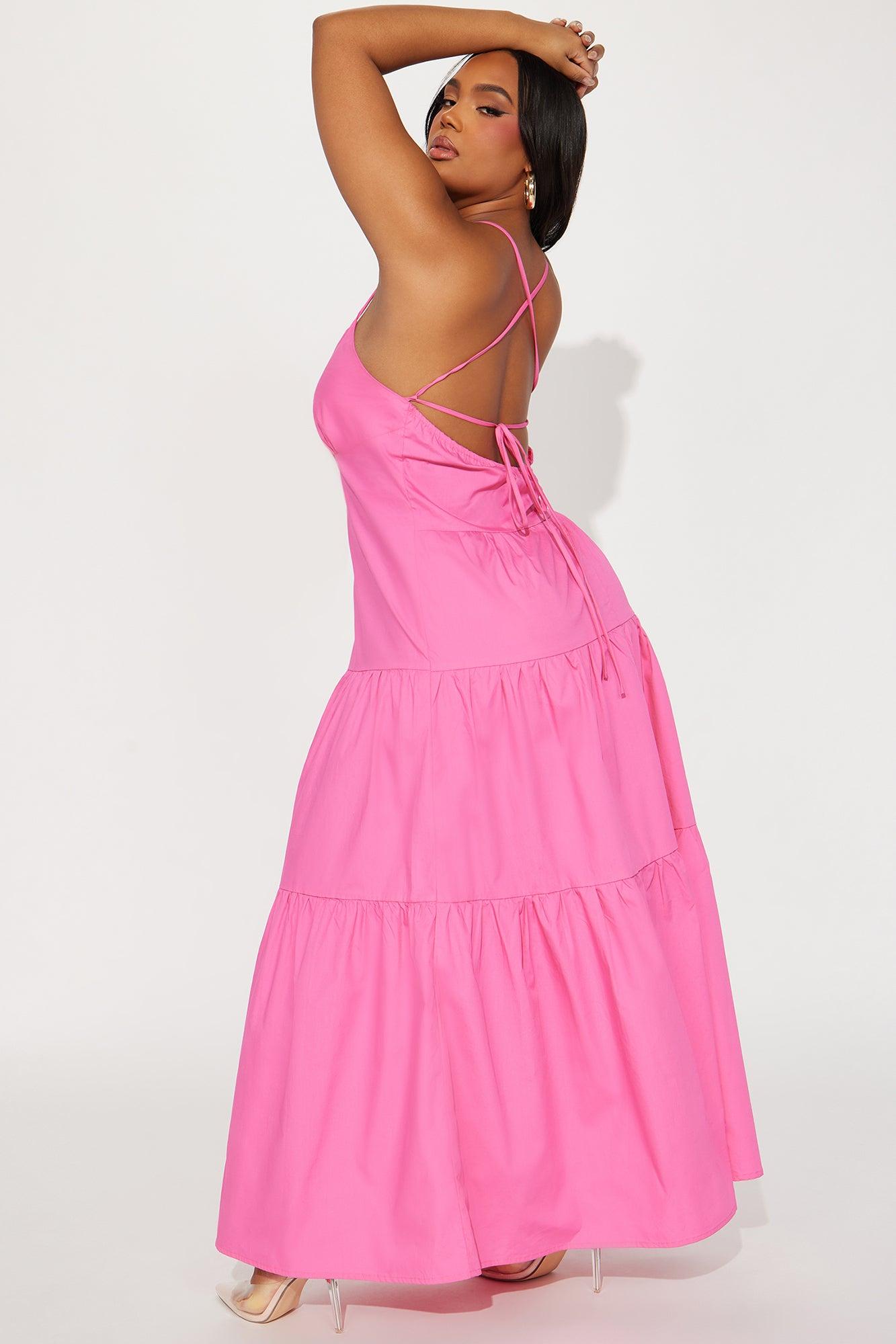 Kira Maxi Dress - Pink Product Image