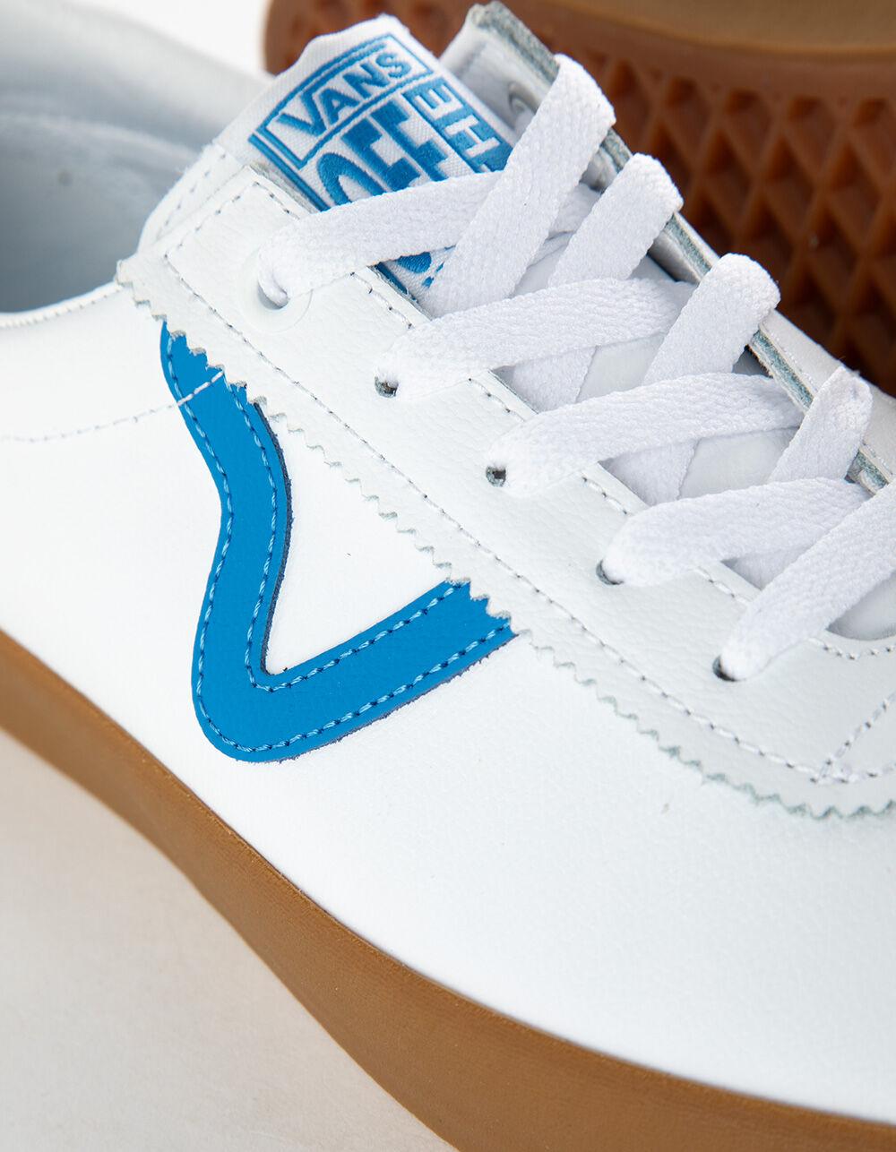 VANS Sport Low Womens Shoes - WHT/BLUE Product Image