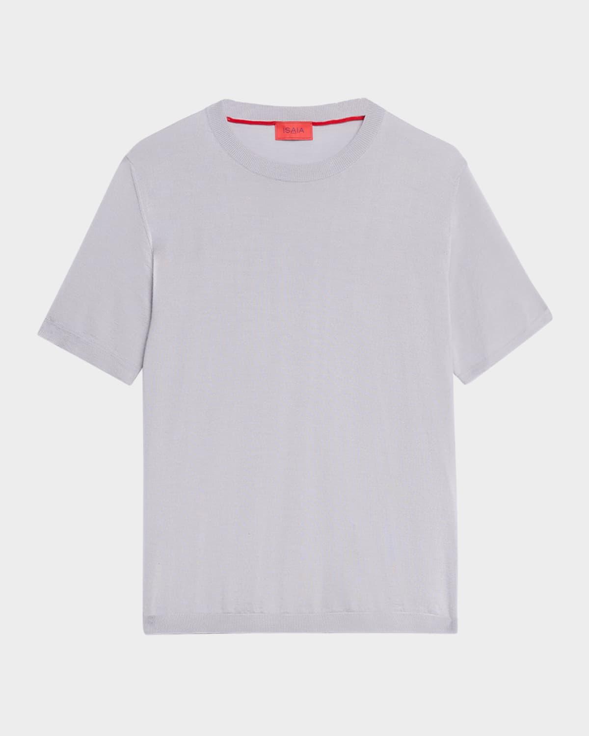 Mens Luxe Crew Knit Shirt Product Image