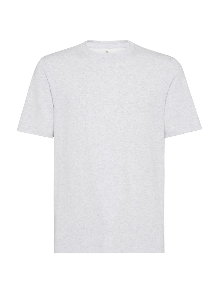 Mens Cotton Jersey Crewneck T-Shirt Product Image