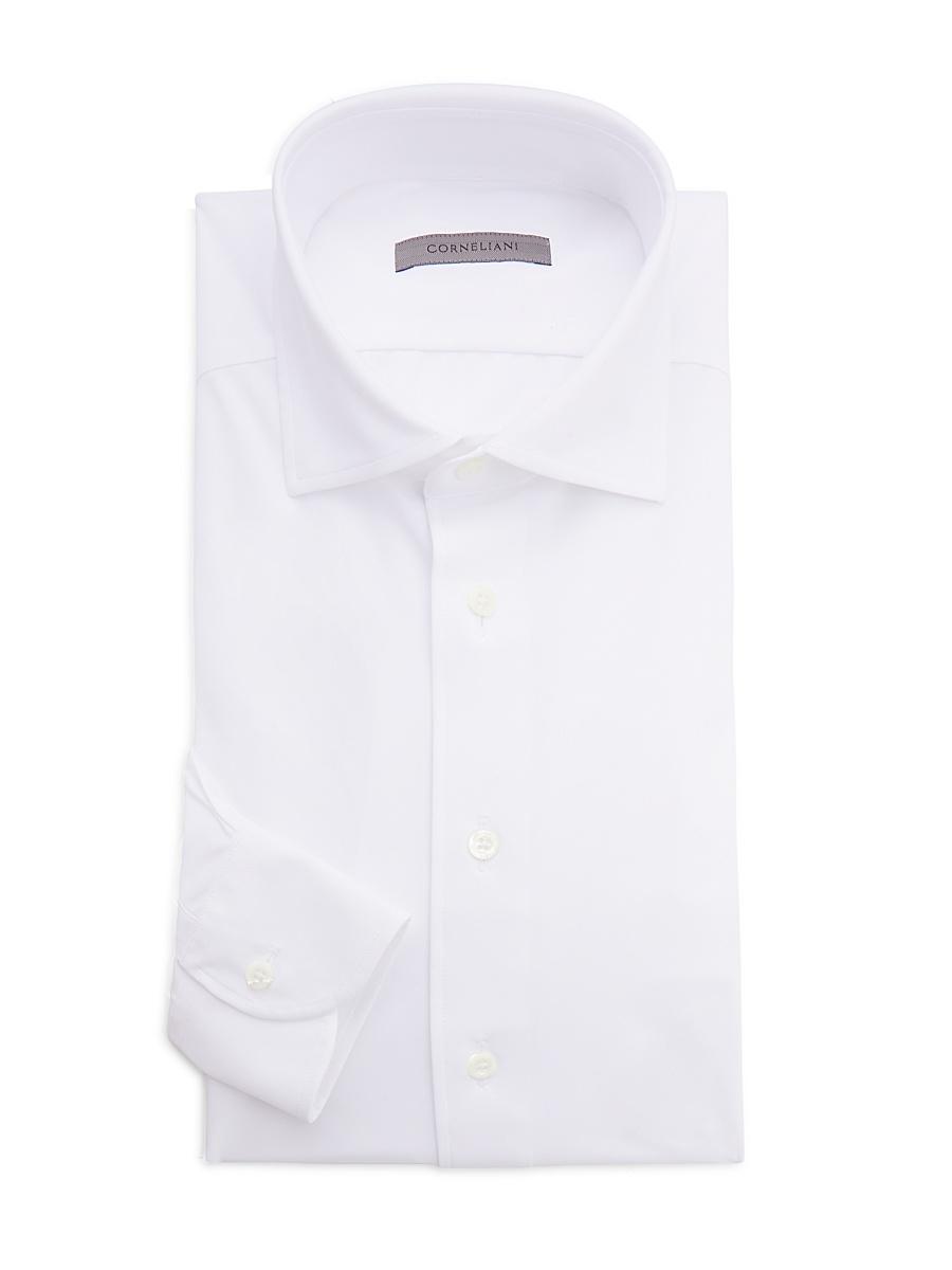 Mens Stretch-Fabric Button-Front Shirt Product Image
