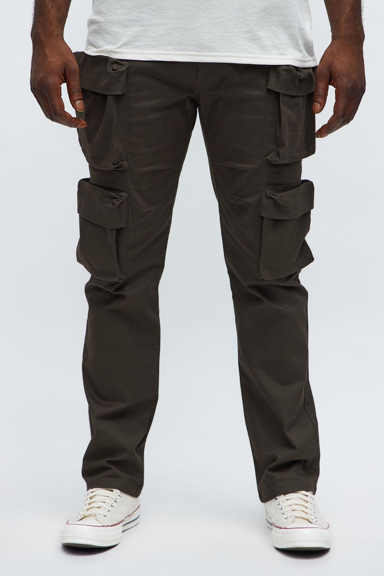 Slim My Kind Of Cargo Pants - Olive Male Product Image