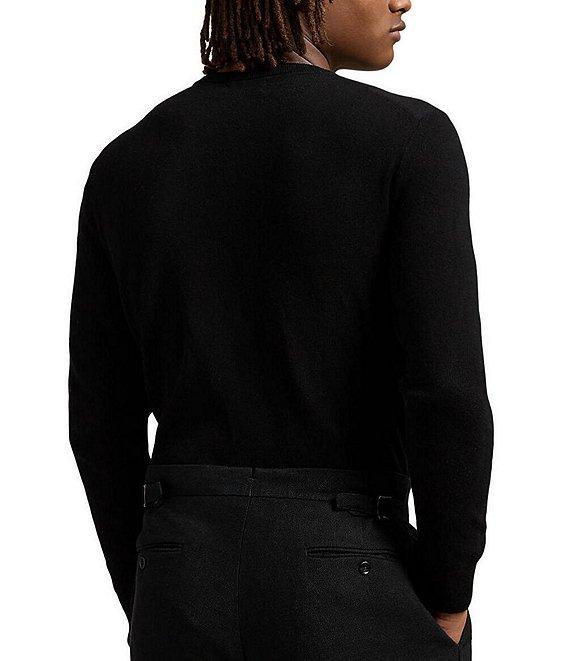 Polo Ralph Lauren Intarsia-Knit Race Car Cotton Sweater Product Image