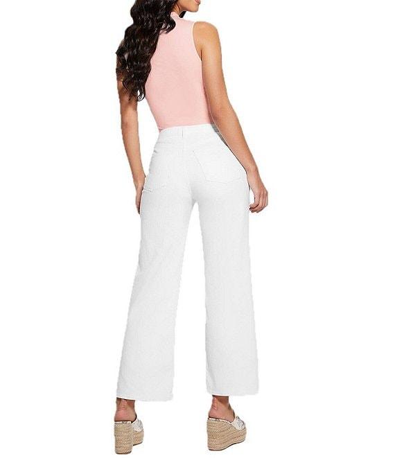 Guess High Rise Wide Leg Jeans Product Image