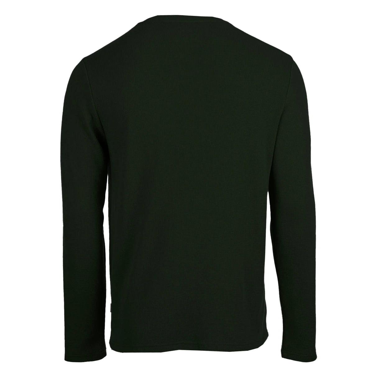 Eddie Bauer Men's Long Sleeve Waffle Pocket Crew Product Image