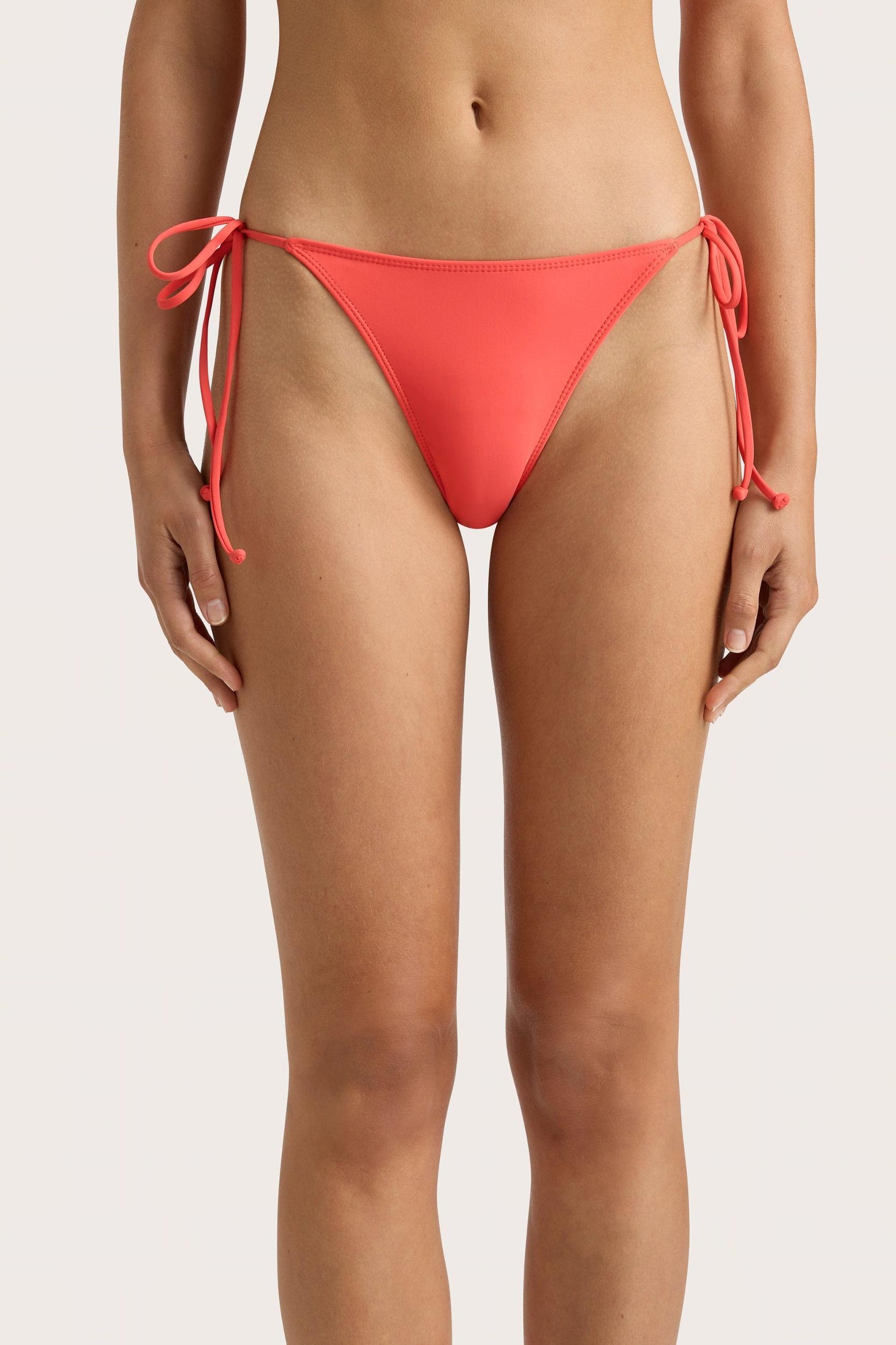 Sol Bikini Top Vermillion - Final Sale Product Image