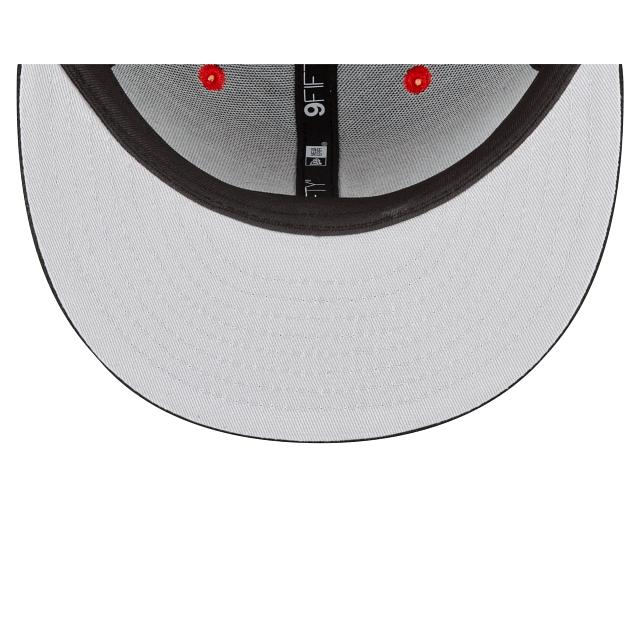 Kansas City Chiefs 2025 Sideline Hot Weather Black 59FIFTY Fitted Hat Male Product Image