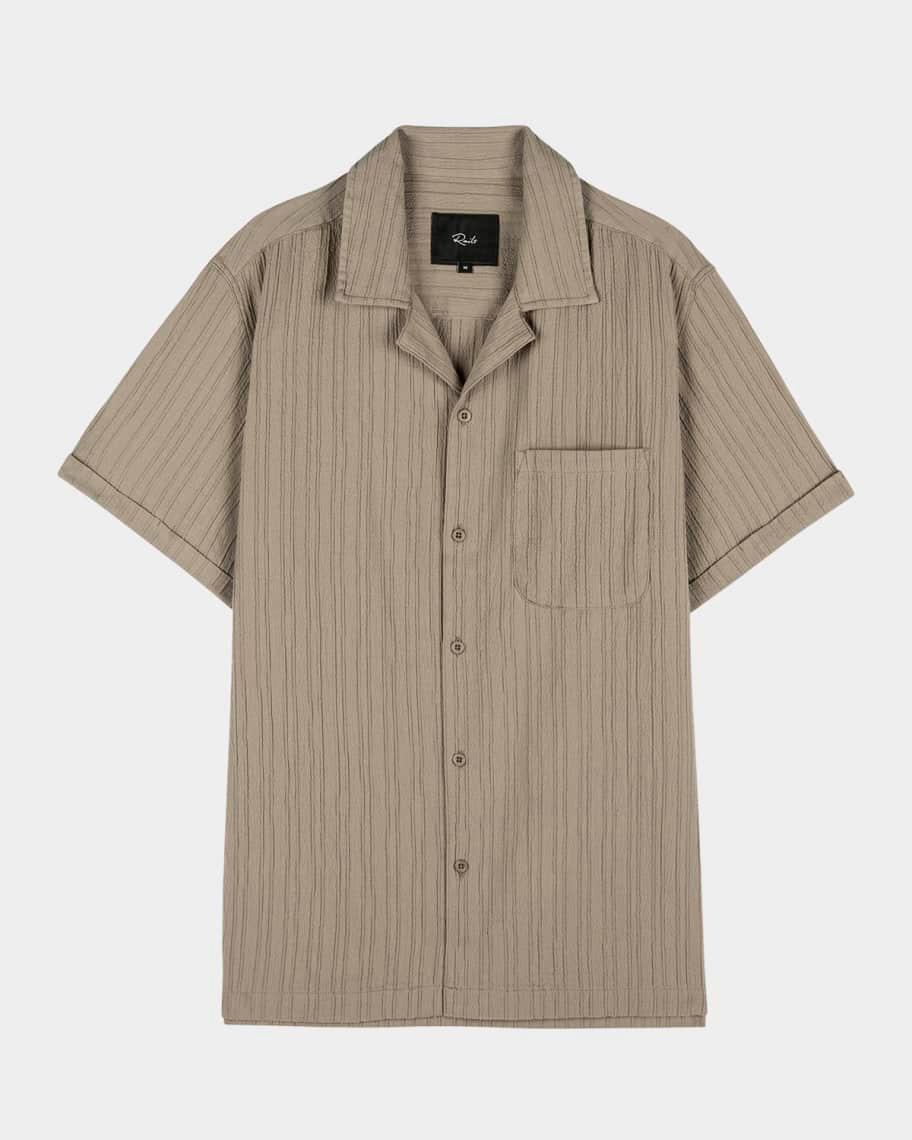 Men's Ohana Plisse Camp Shirt Product Image
