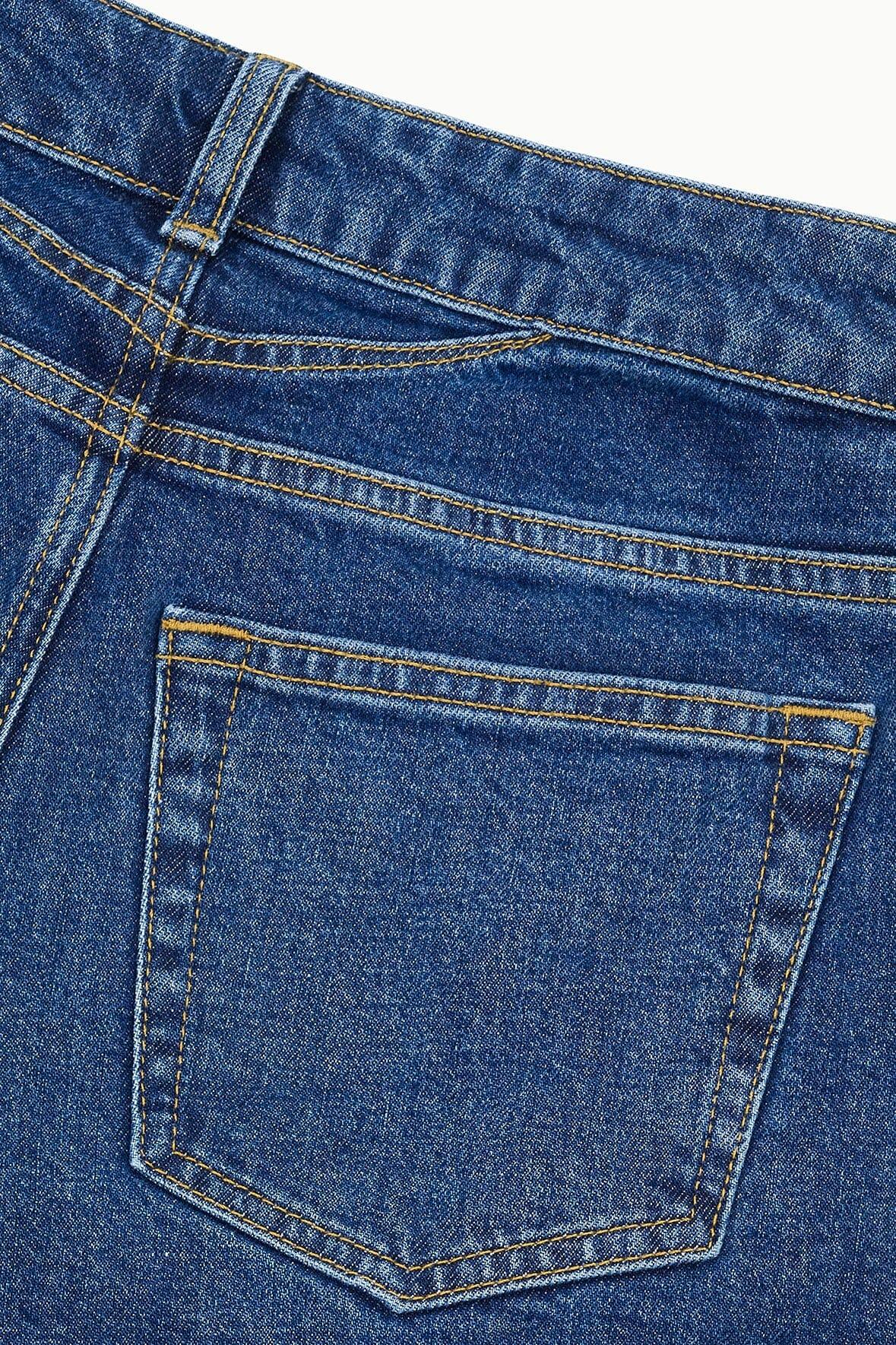 KYLE STRETCH FLARE JEAN | STONE BLUE Product Image