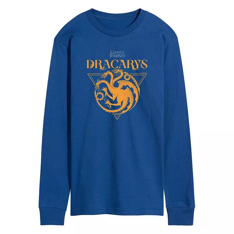 Men's Game Of Thrones Dracarys Long Sleeve Graphic Tee,  Product Image