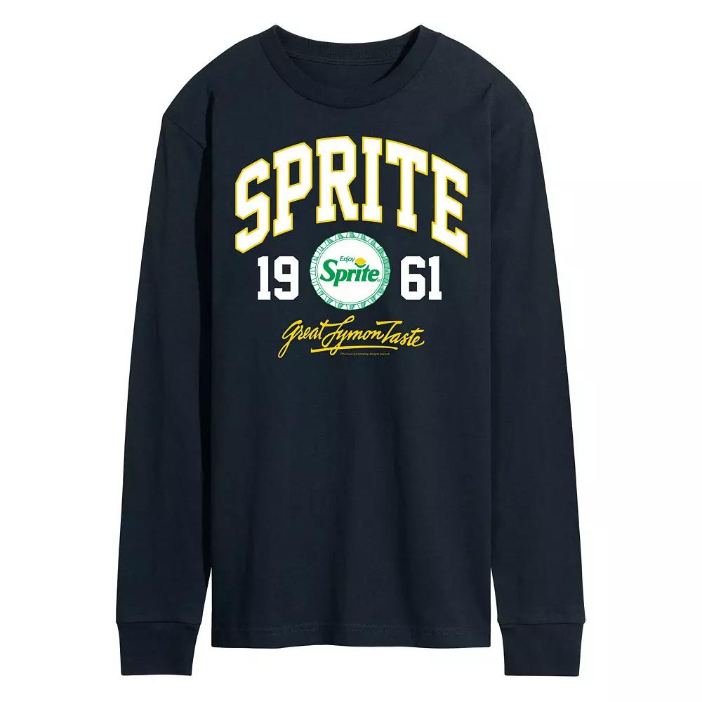 Men's Sprite Collegiate Long Sleeve Graphic Tee,  Product Image