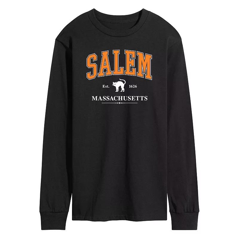 Mens Collegiate Salem Massachusetts Long Sleeve Graphic Tee Product Image