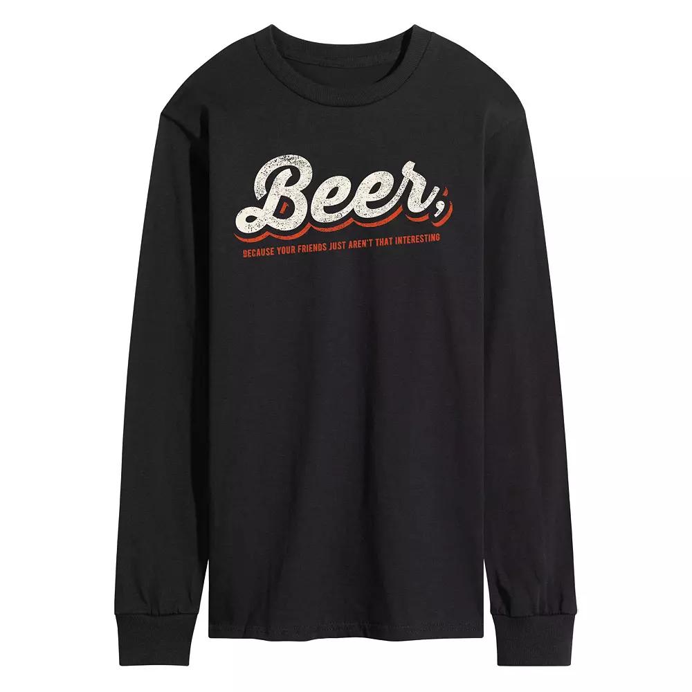 Men's Saved By The Bell Tiger Long Sleeve Graphic Tee,  Product Image