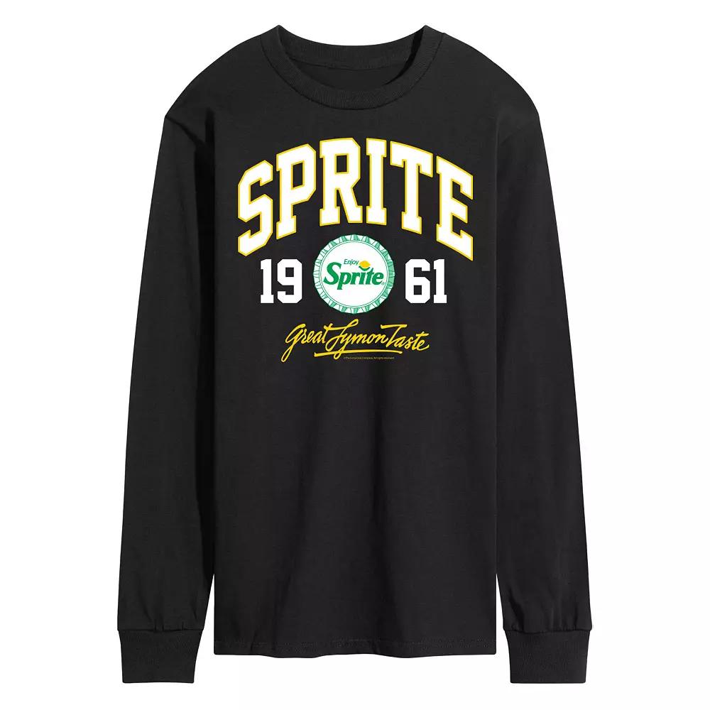 Men's Sprite Collegiate Long Sleeve Graphic Tee,  Product Image