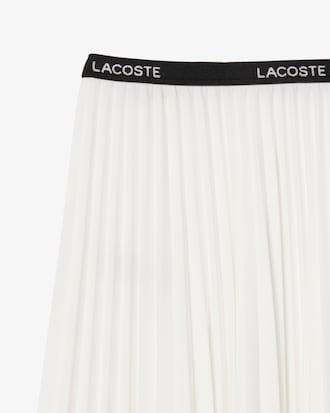 Long Pleated Elasticated Waist Skirt Product Image