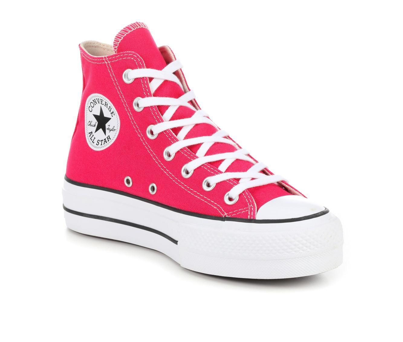 Women's Converse Chuck Taylor Seasonal Lift Hi Sustainable Platform Sneakers Product Image