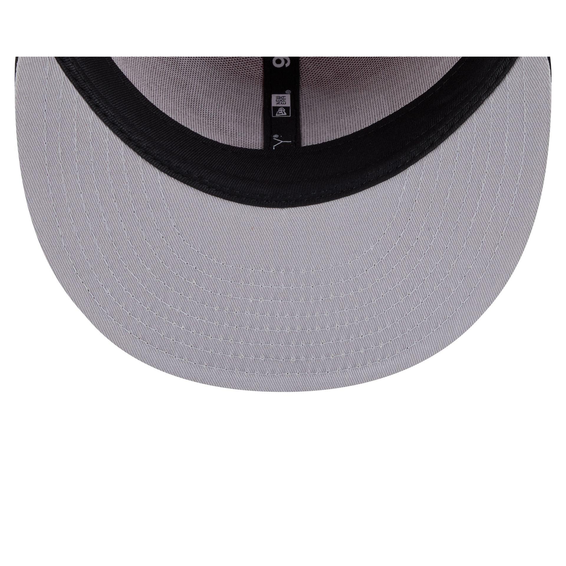 Detroit Red Wings Black Visor 9FIFTY Snapback Hat Male Product Image