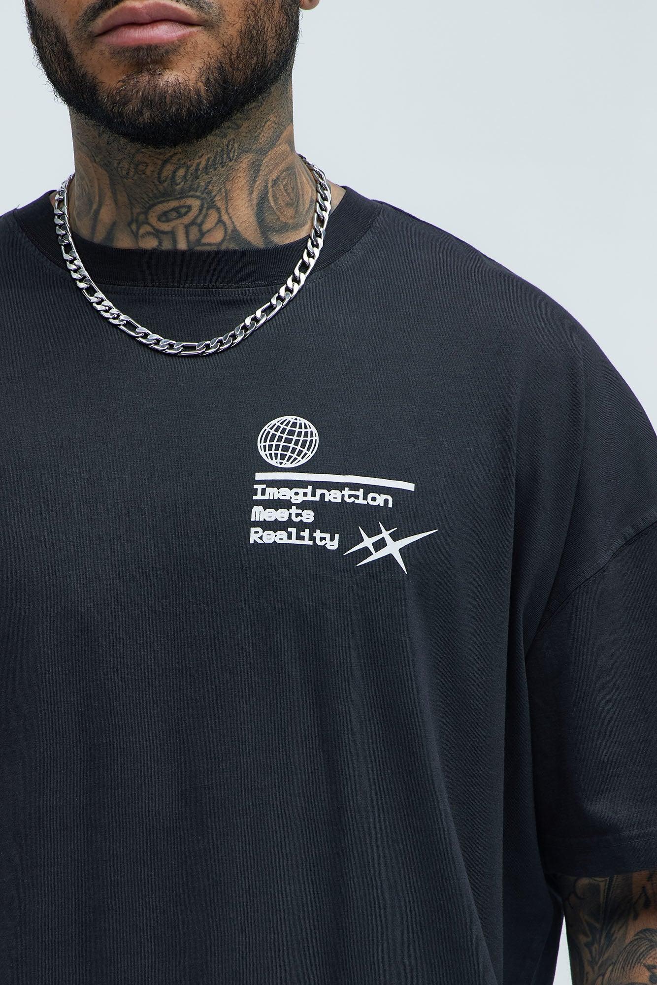 Future Spaces Now Oversized Short Sleeve Tee - Black Product Image