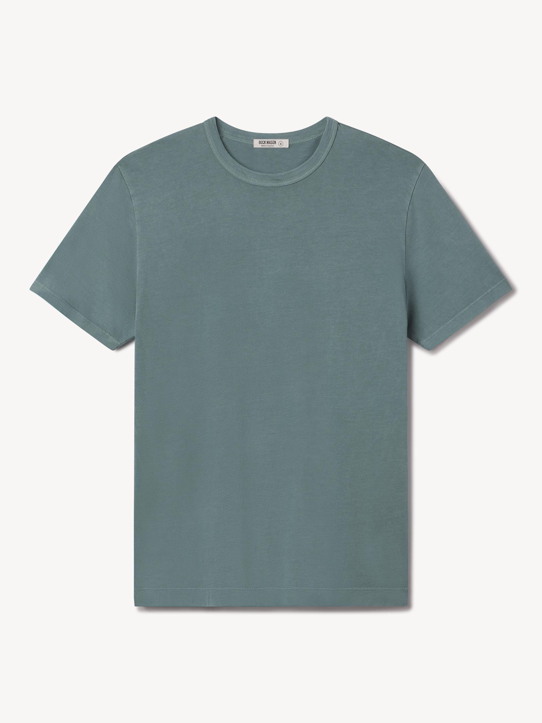 Slate Blue Venice Wash Pima Classic Tee Product Image