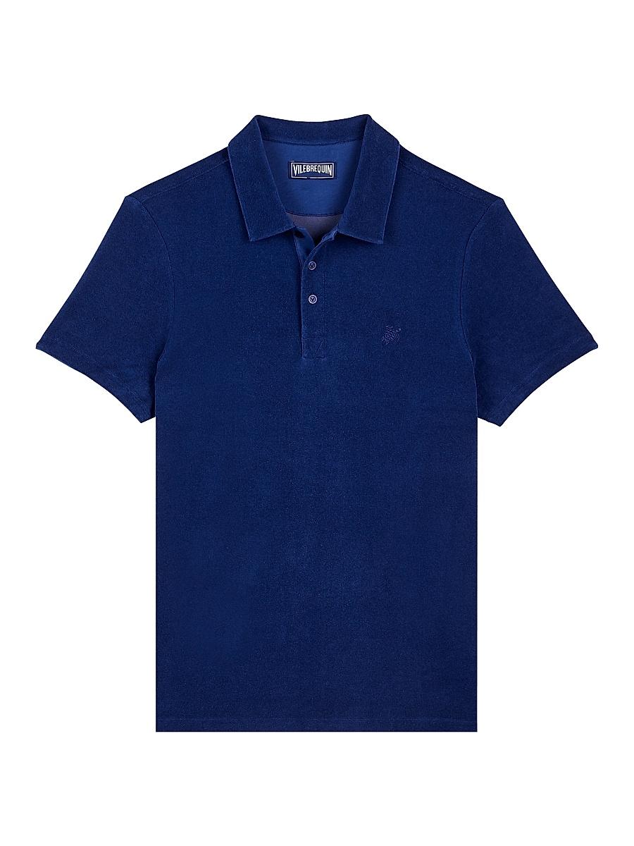 Mens Pyramid Linen Polo Shirt Product Image