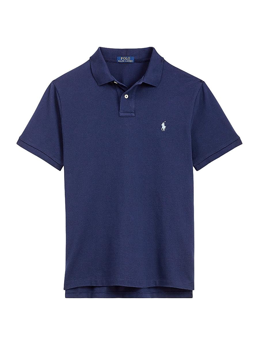 Mens Classic-Fit Cotton Polo Shirt Product Image