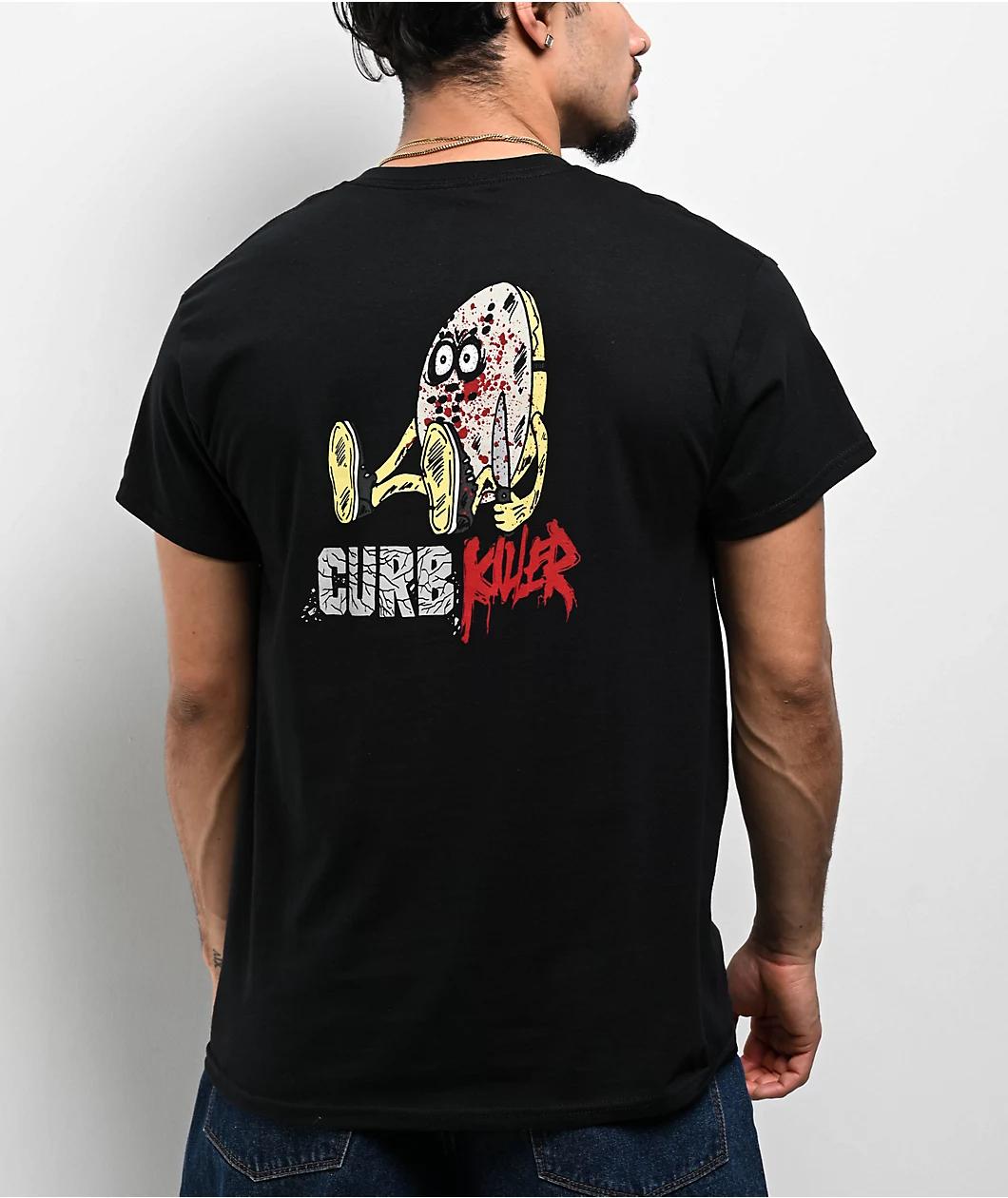 Slappy Curb Killer Black T-Shirt Product Image
