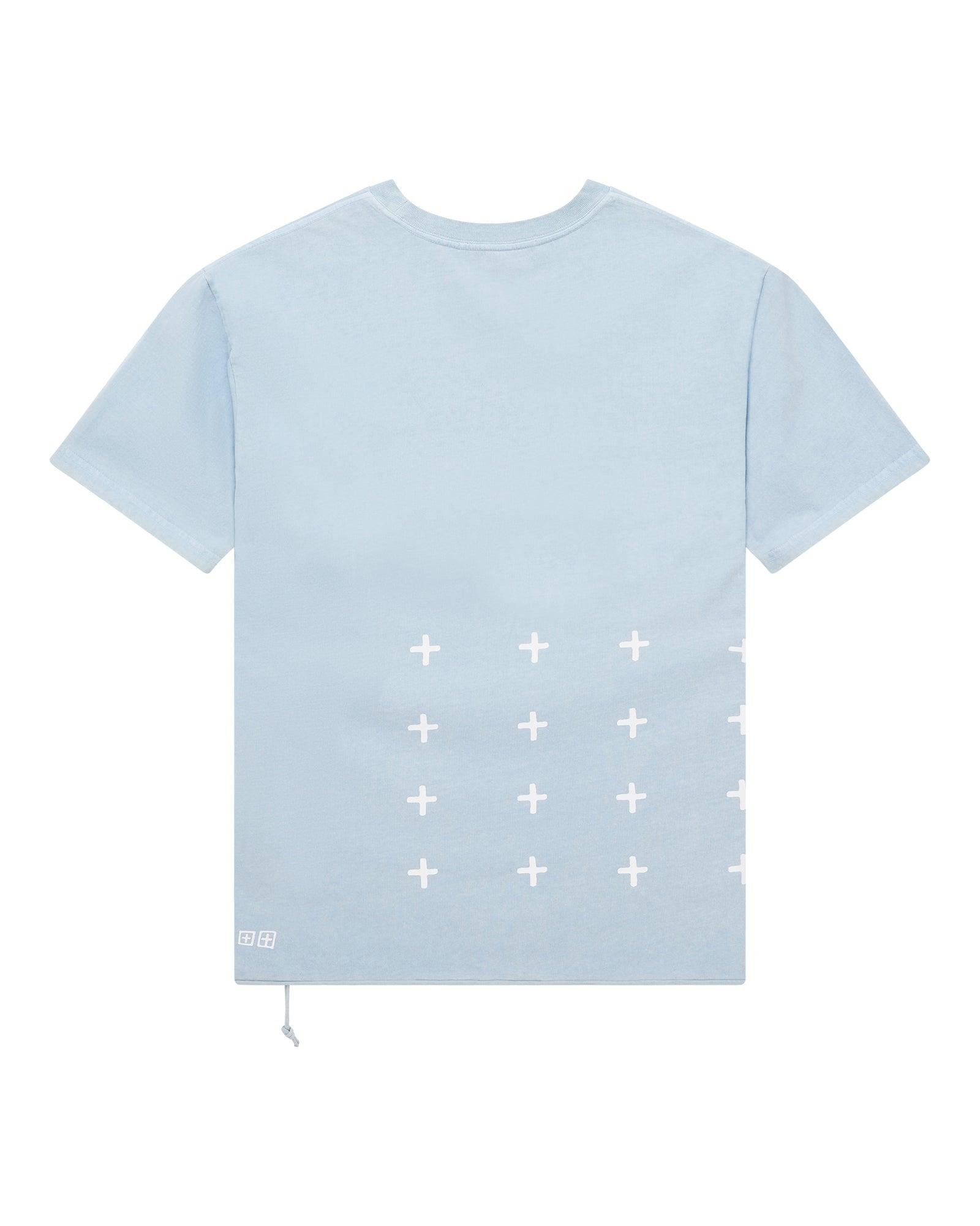 LAST SUMMER BIGGIE SS TEE BLUE MIST Male Product Image