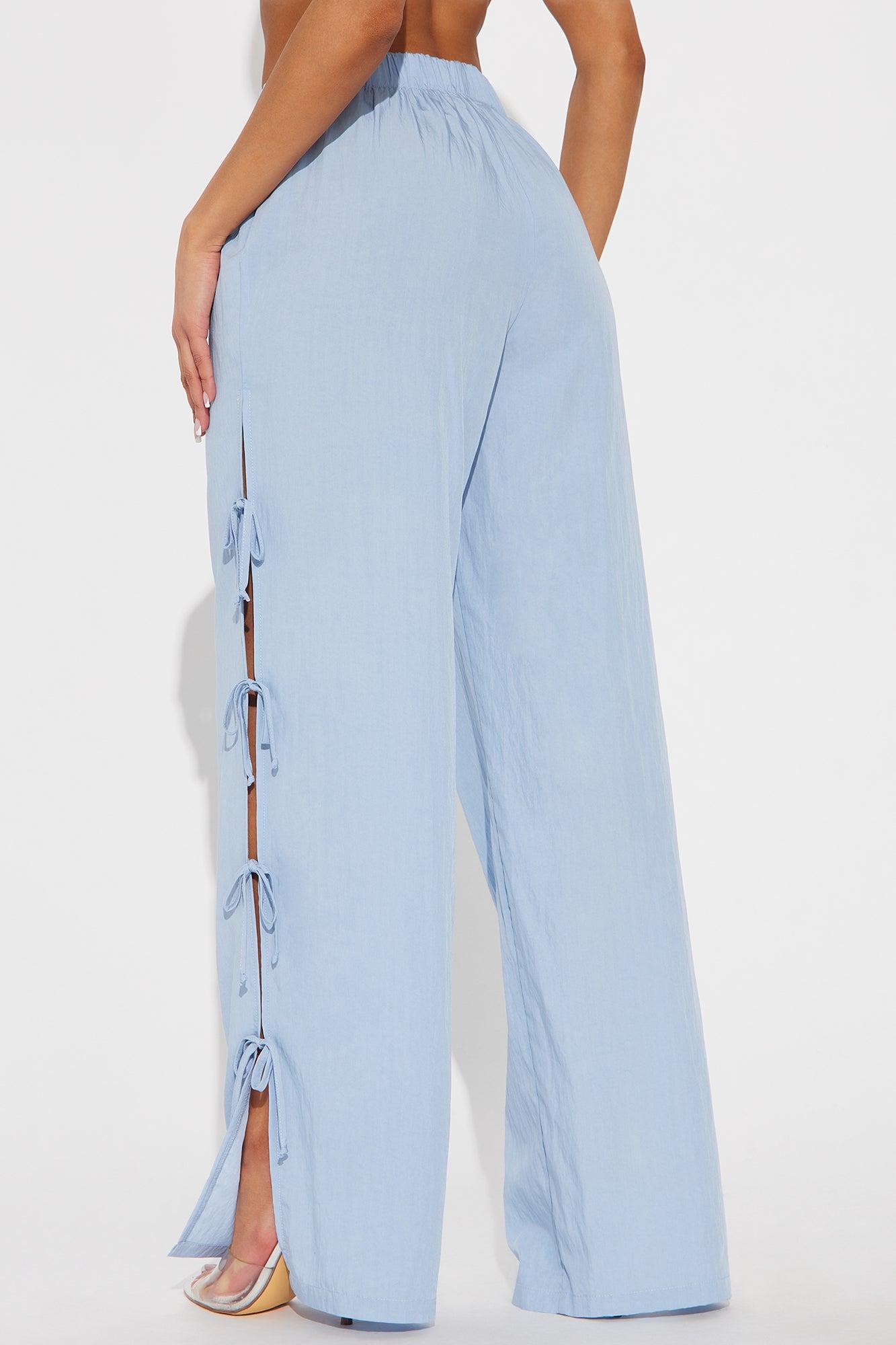 Feeling Sweet Wide Leg Pant - Blue Product Image