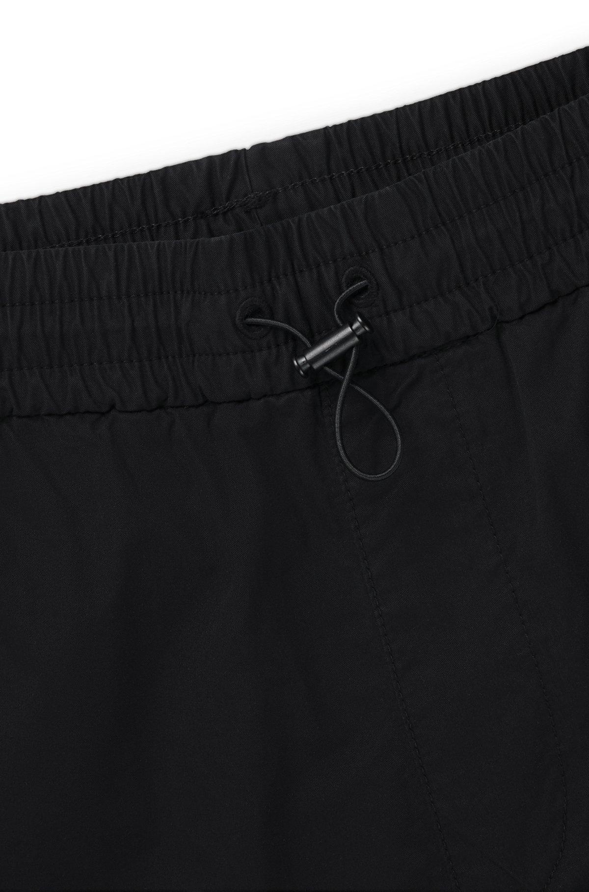 Regular-fit trousers in paper-touch cotton Product Image