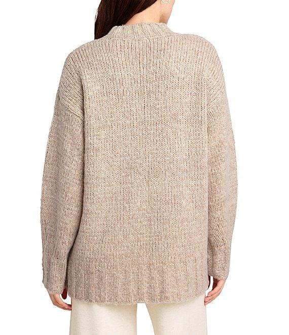 Splendid x Cella Jane Blog Mock Neck Long Sleeve Tunic Sweater Product Image