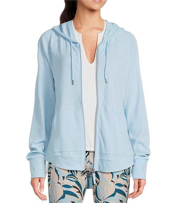 Kinesis Long Sleeve Zip Front Thumb Hole Hoodie Product Image