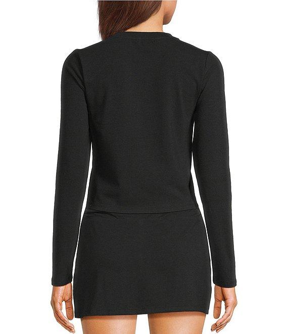 GB Basic Long Sleeve Coordinating Knit Top Product Image