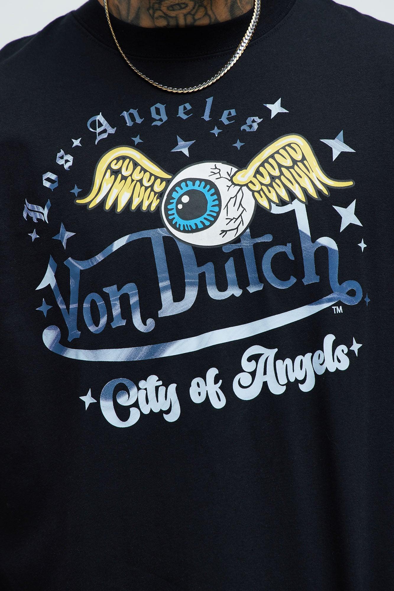 Von Dutch City Of Angels Short Sleeve Tee - Black Product Image