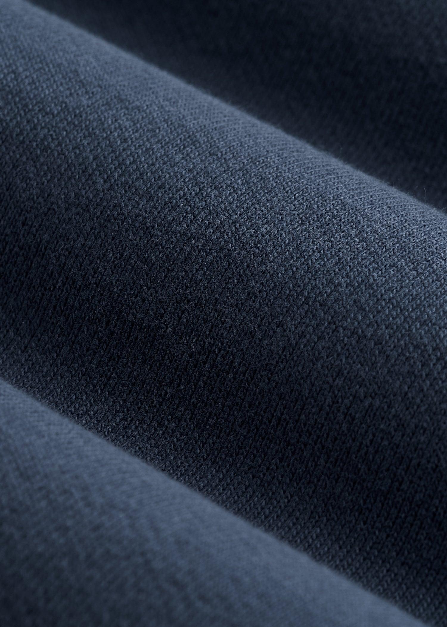 LJ&S Heavyweight Quarter-Zip Pullover for Tall Men in Vintage Midnight Navy Male Product Image