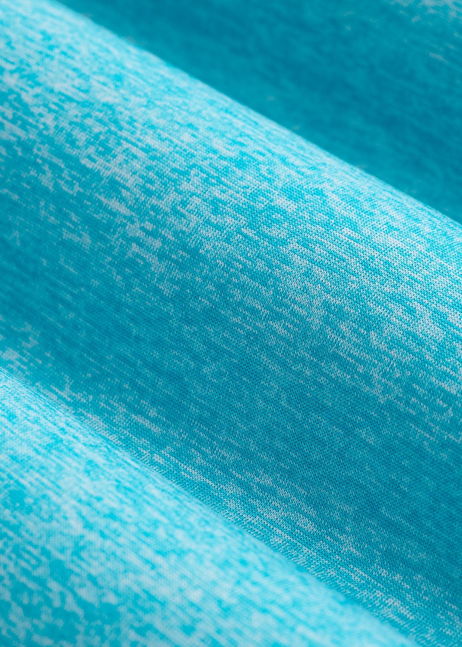 Short Sleeve Active V Neck T-Shirt for Tall Women in Scuba Blue Mix Female Product Image