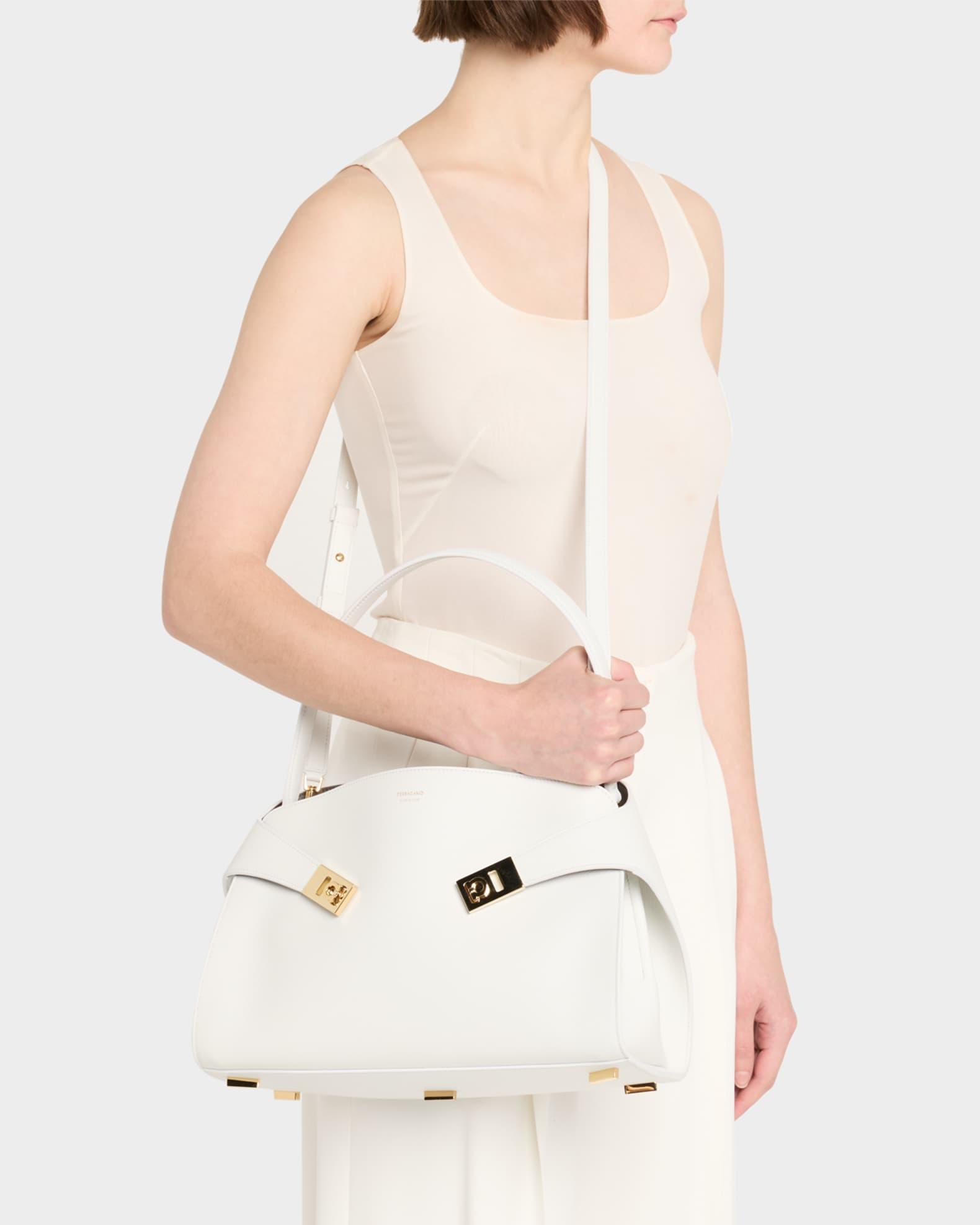 Small Hug Leather Shoulder Bag Product Image