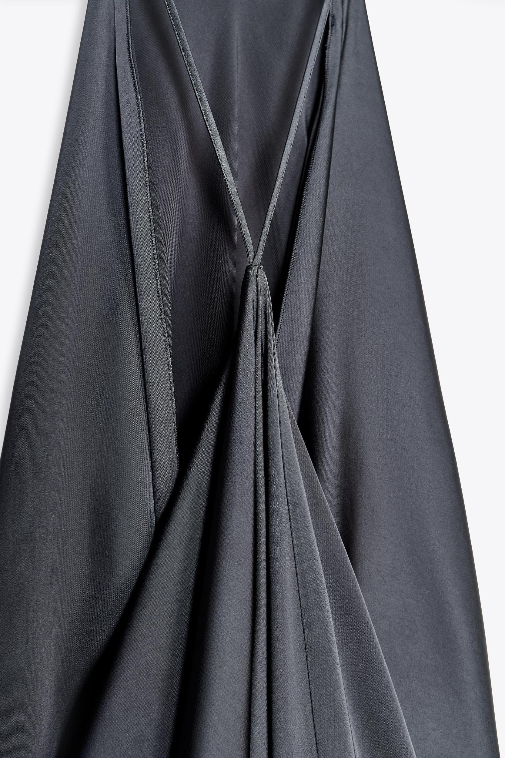 SATIN EFFECT DRESS ZW COLLECTION Product Image