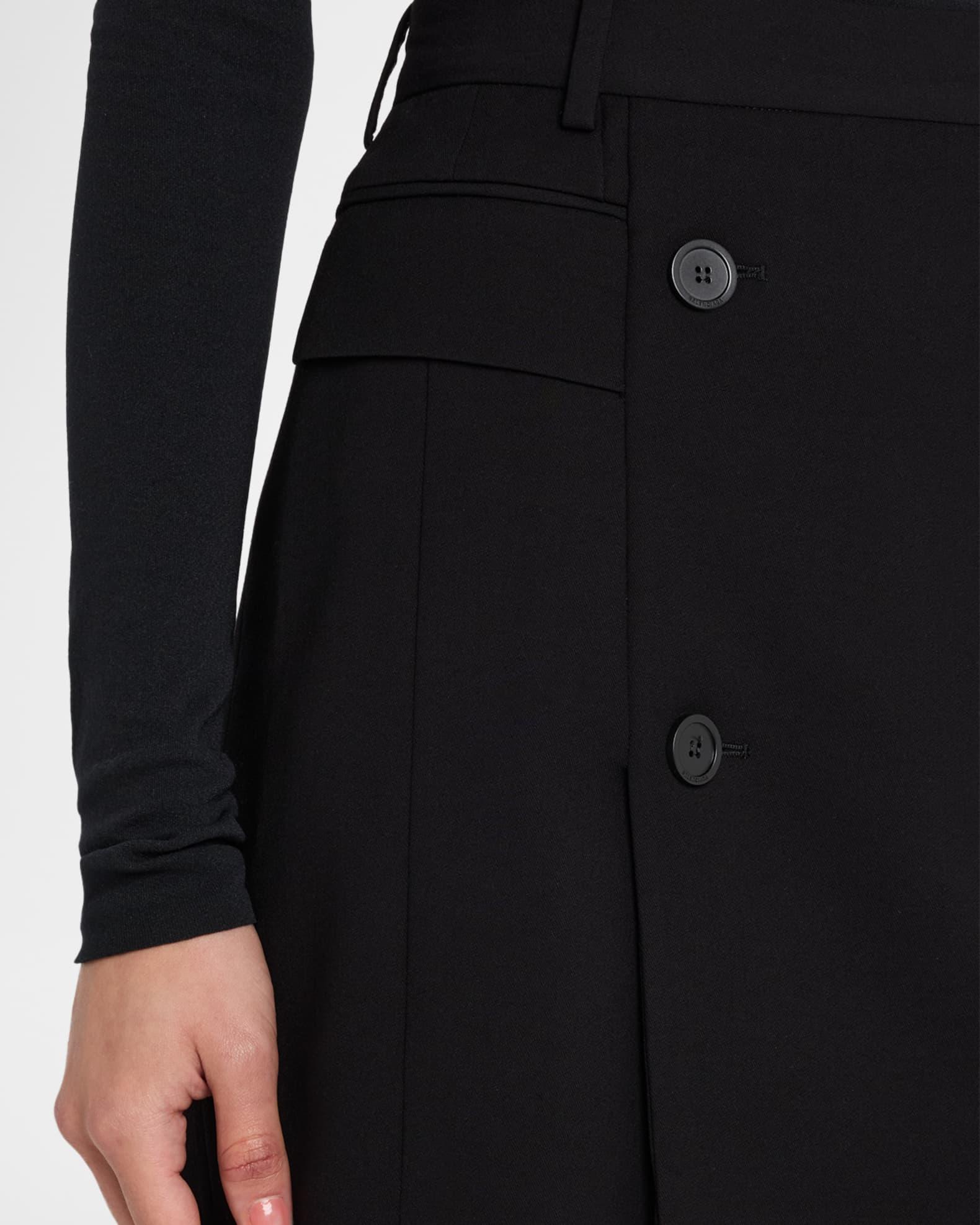 Double-Breasted Tailored Mini Skirt Product Image