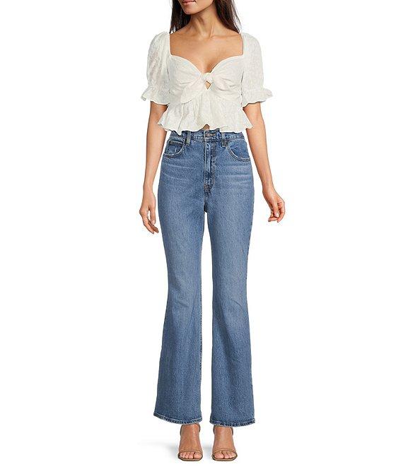 Levi's® 70's High Rise Flare Leg Stretch Denim Jeans Product Image