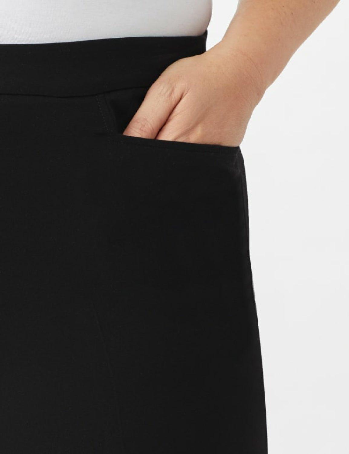 Roz & Ali™ Pull On Tummy Control Pants With L Pockets - Tall Length - Plus Product Image