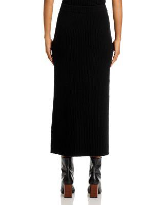 Wool Blend Knit Skirt Product Image